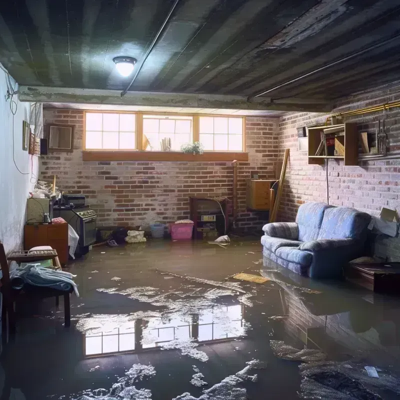 Flooded Basement Cleanup in Bowie, TX